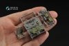 Quinta Studio QD35083 A6M2 Zero (Mitsubishi Prod.) 3D-Printed & coloured Interior on decal paper (Border Model) 1/35
